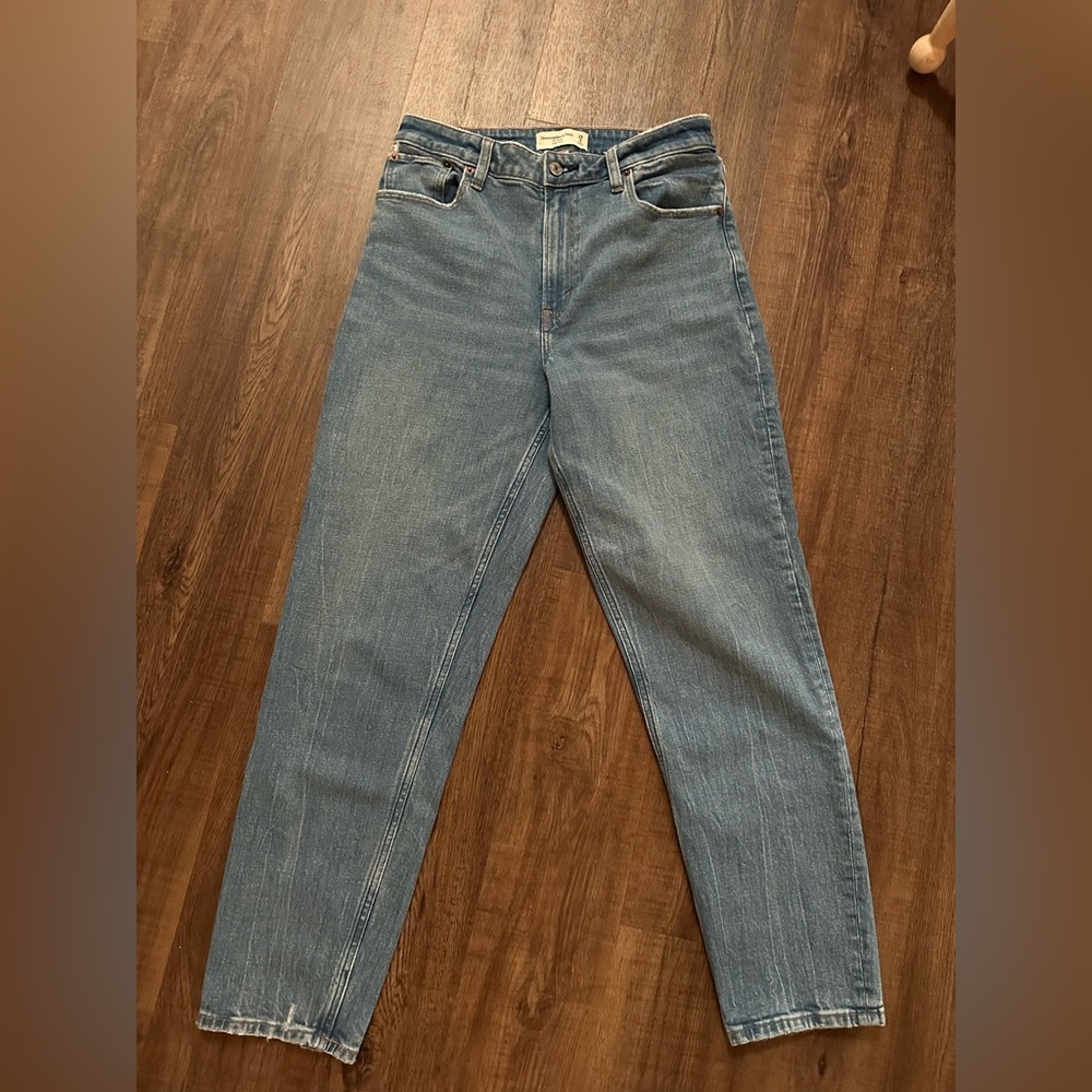 Abercrombie & Fitch High Rise Blue Jeans